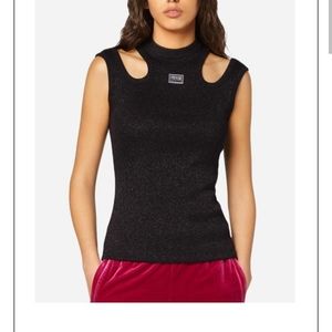 Woman versace jean couture shirt size 40